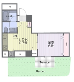 元代々木ペアシティ　間取