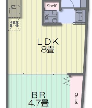 第22宮庭マンション　間取り
